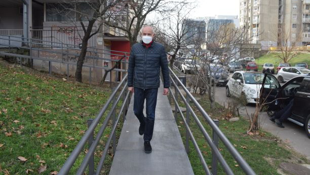 U Beogradu postavljena još jedna rampa za lakše kretanje osoba sa invaliditetom